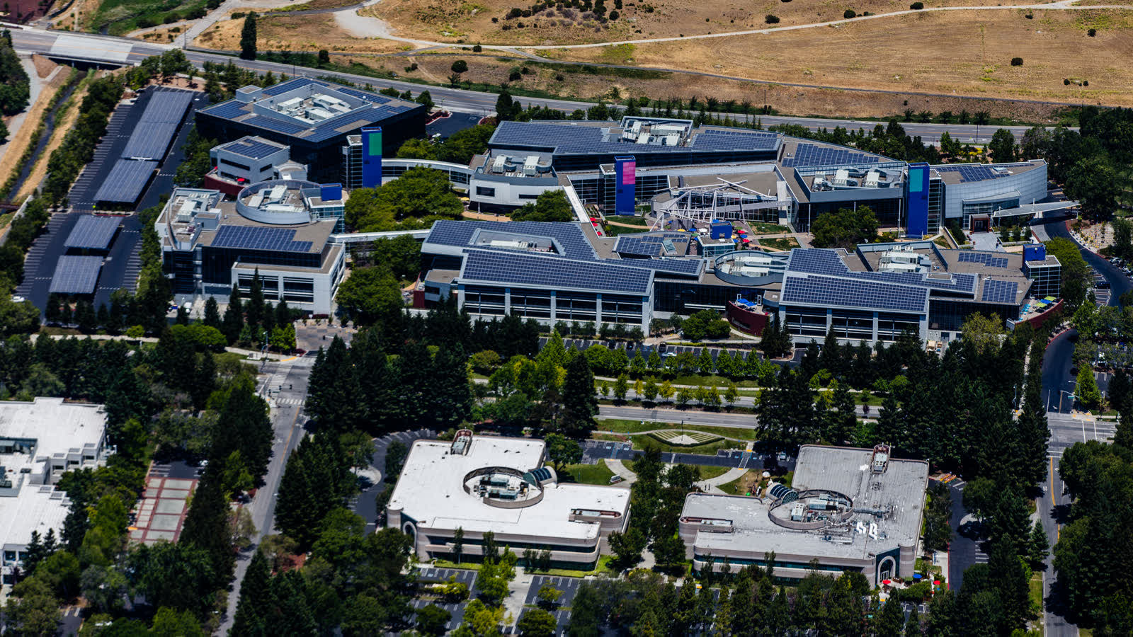Google campus in Mountain View